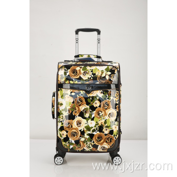 Printed Carry-on Spinner Luggage